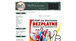 Desktop Screenshot of ckuip.wschowa.com.pl