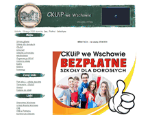 Tablet Screenshot of ckuip.wschowa.com.pl