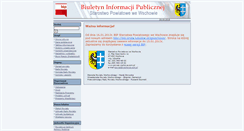 Desktop Screenshot of bip.wschowa.info